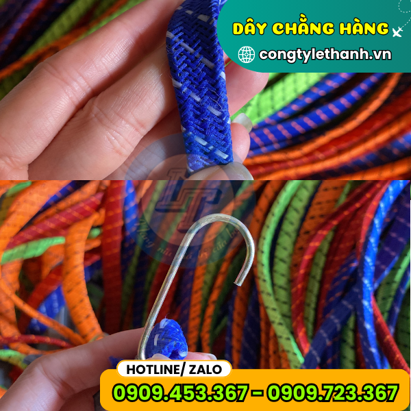 DÂY RÀNG, DÂY CHẰNG HÀNG NHIỀU SIZE THEO BÓ cấu tạo dây ràng