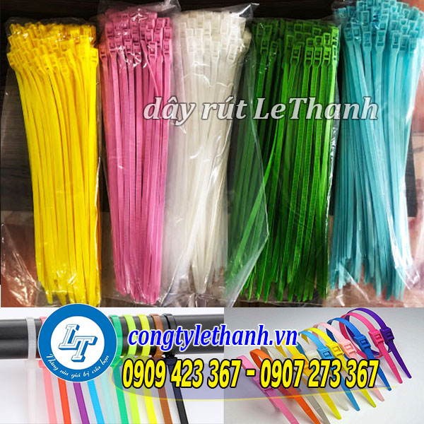 Báo giá dây rút nhựa các loại giá sỉ rẻ dây rút nhựa nhiều màu