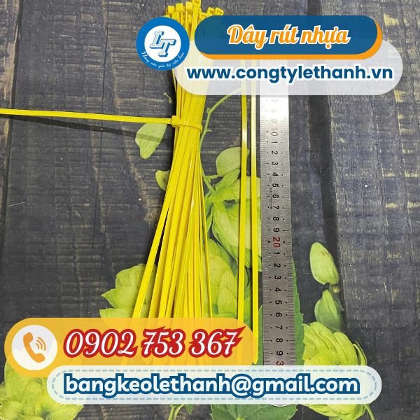 Dây rút nhựa kích thước 30cm Dây rút nhựa kích thước 30cm