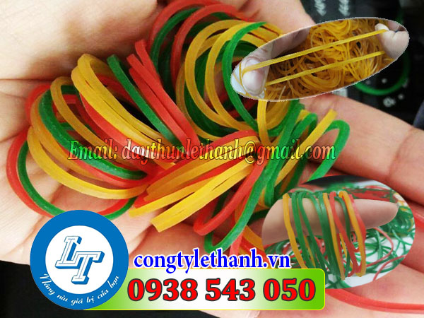 Dây thun, dây chun giá sỉ rẻ dây thun đa màu sắc