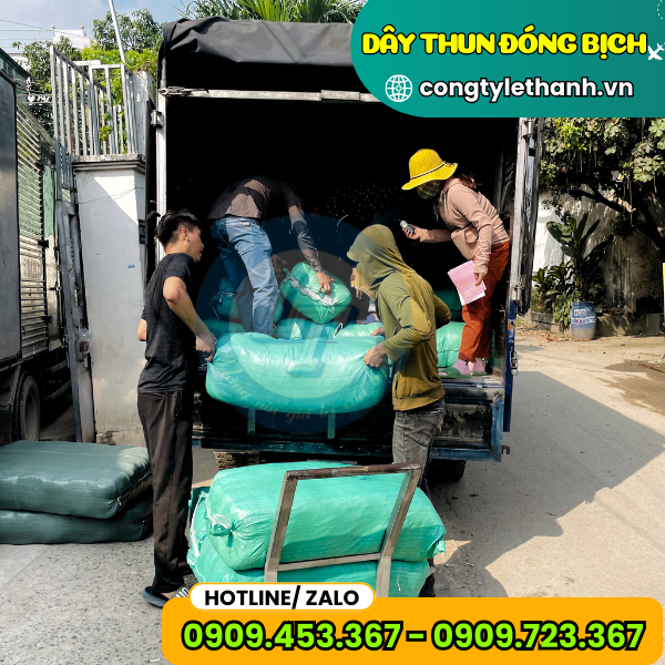 DÂY THUN CAO SU giao hàng dây thun