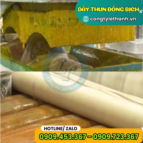 DÂY THUN CAO SU sản xuất dây thun