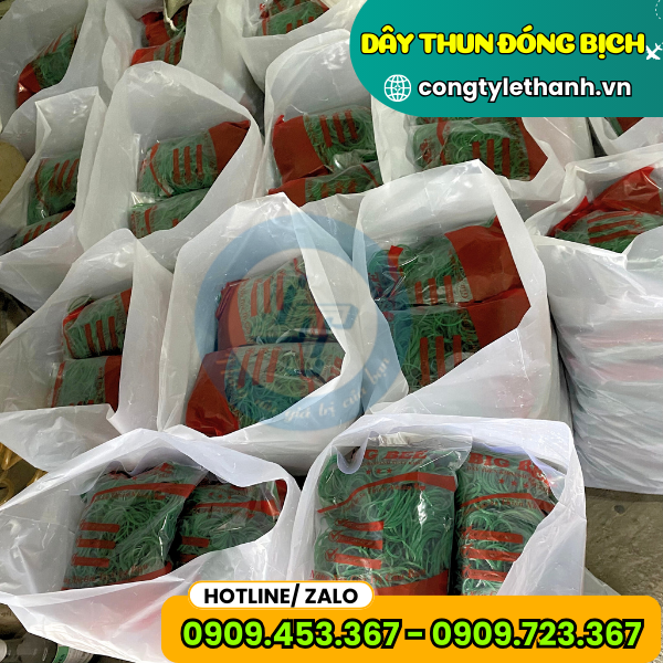 DÂY THUN CAO SU dây thun đóng bịch 10kg