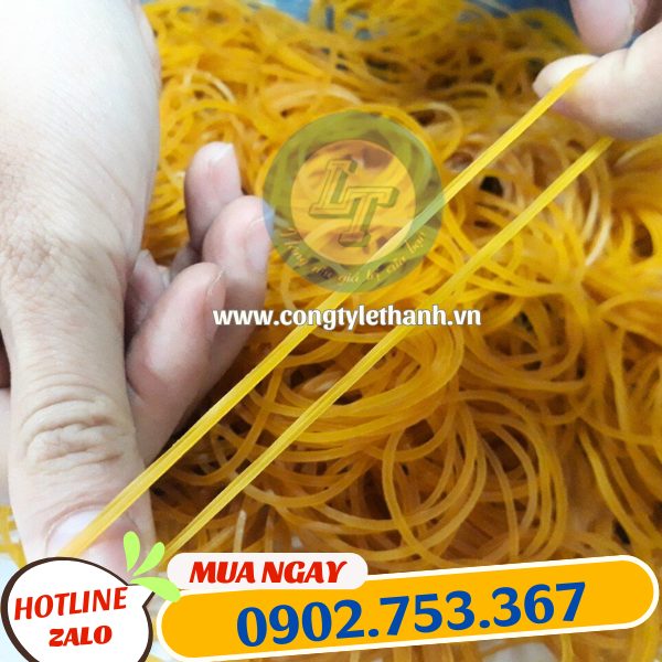 Dây thun khoanh co giãn, đàn hồi tốt Dây thun khoanh co giãn, đàn hồi tốt