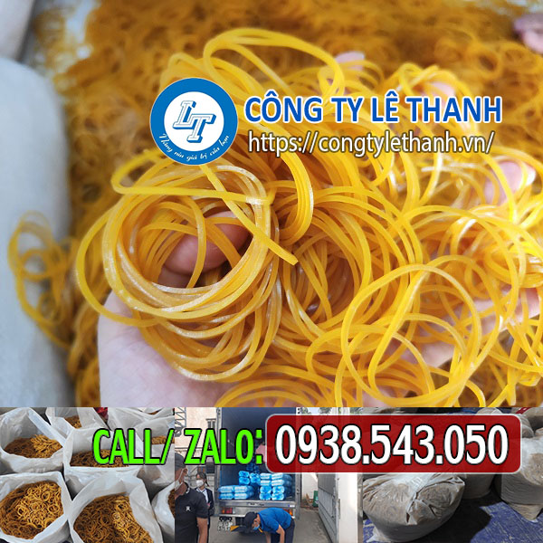 Giá sỉ dây thun vàng đóng 500g đủ size Dây thun vàng