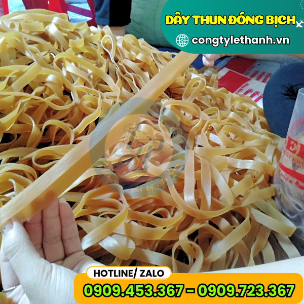 DÂY THUN CAO SU dây thun vàng size lớn