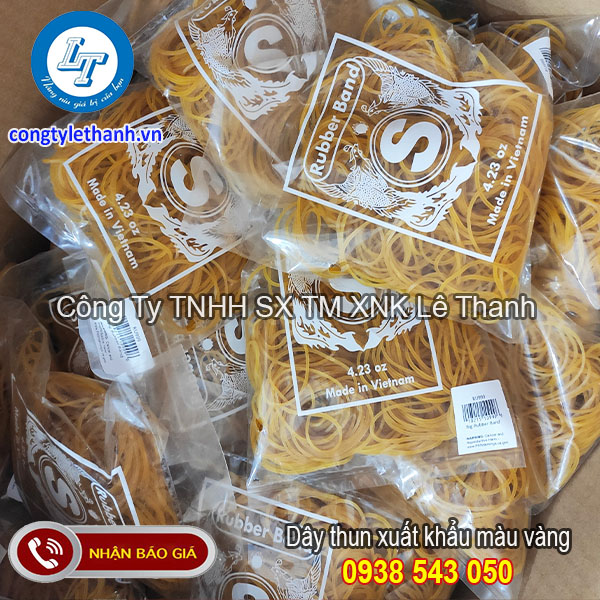 Dây thun vàng để xuất khẩu Dây thun vàng để xuất khẩu