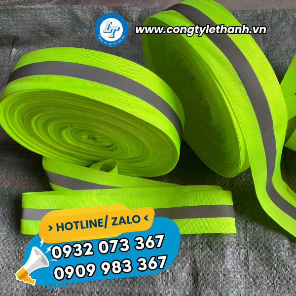 CUNG CẤP SỈ DÂY VẢI PHẢN QUANG 5CM X 100M GIÁ RẺ CUNG CẤP SỈ DÂY VẢI PHẢN QUANG 5CM X 100M GIÁ RẺ