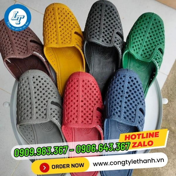 NƠI SỈ DÉP NHỰA TỔ ONG BÍT MŨI RẺ NHẤT dép tổ ong bít mũi nhiều màu