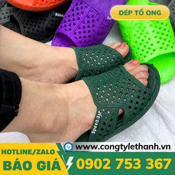 Dép tổ ong nhựa đi vừa chân, bền chắc Dép tổ ong nhựa đi vừa chân, bền chắc