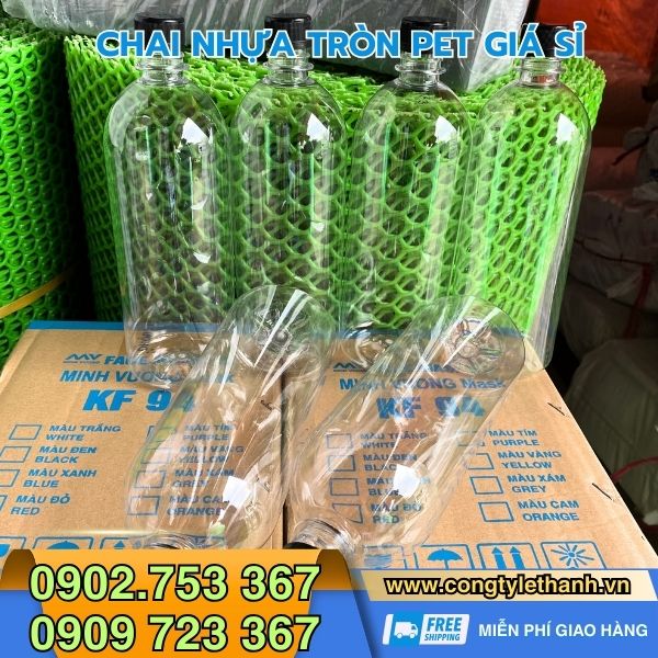 Địa chỉ bán chai nhựa tròn 330ml, 500ml, 1000ml uy tín TPHCM Địa chỉ bán chai nhựa tròn 330ml, 500ml, 1000ml uy tín TPHCM