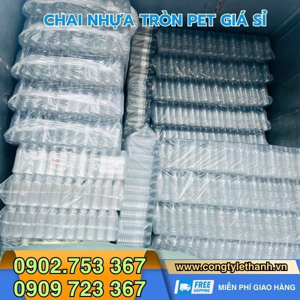 Địa chỉ bán chai nhựa tròn 330ml, 500ml, 1000ml uy tín TPHCM Địa chỉ bán chai nhựa tròn 330ml, 500ml, 1000ml uy tín TPHCM