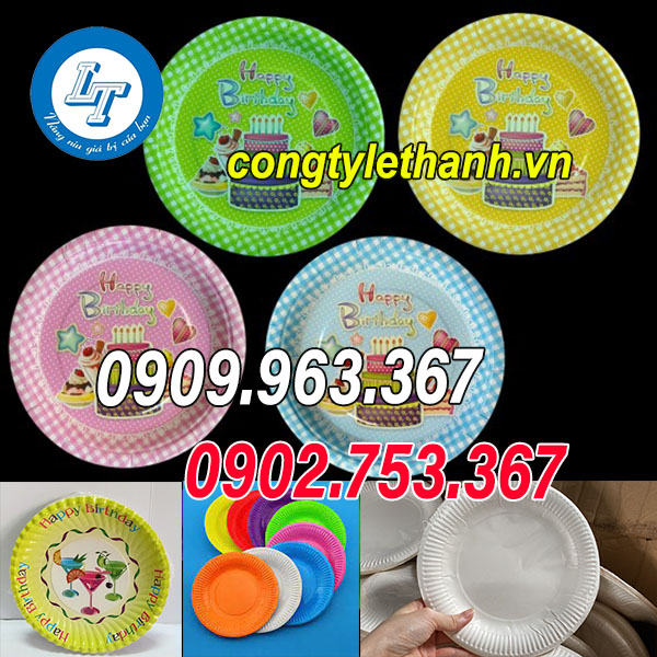 NGUỒN SỈ RẺ DĨA GIẤY DÙNG 1 LẦN TẠI HCM đĩa giấy chất lượng