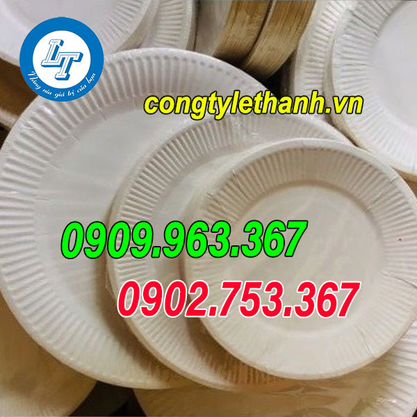 NGUỒN SỈ RẺ DĨA GIẤY DÙNG 1 LẦN TẠI HCM đĩa giấy nhiều size