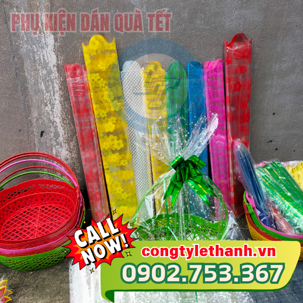 địa chỉ chuyên bán sỉ lẻ phụ kiện trang trí giỏ quà Tết địa chỉ chuyên bán sỉ lẻ phụ kiện trang trí giỏ quà Tết