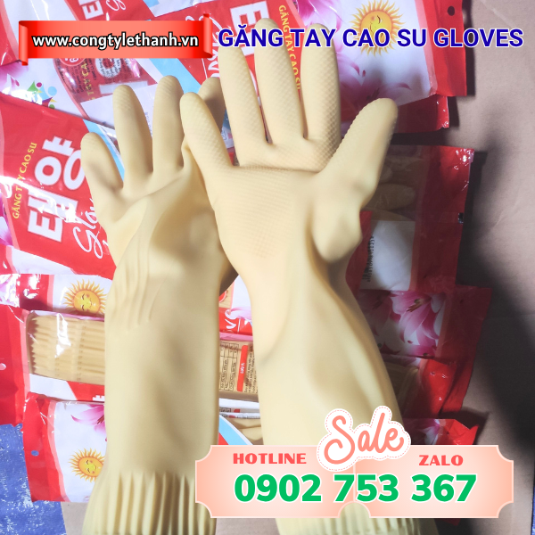 Găng tay cao su gloves dễ sử dụng Găng tay cao su gloves dễ sử dụng