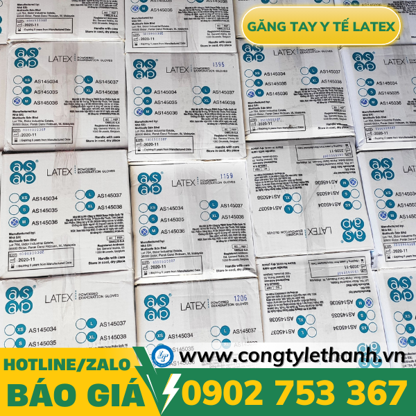 Găng tay y tế Latex giá sỉ Găng tay y tế Latex giá sỉ