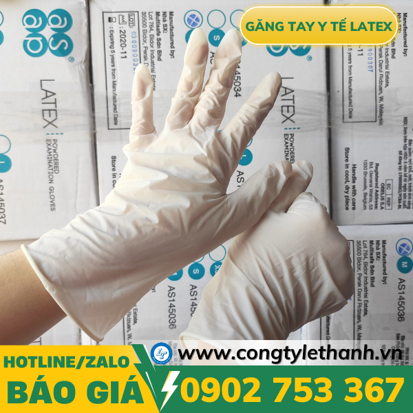 Găng tay y tế Latex giá sỉ Găng tay y tế Latex giá sỉ
