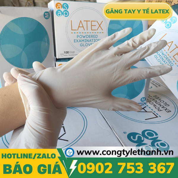 Găng tay y tế Latex giá sỉ Găng tay y tế Latex giá sỉ