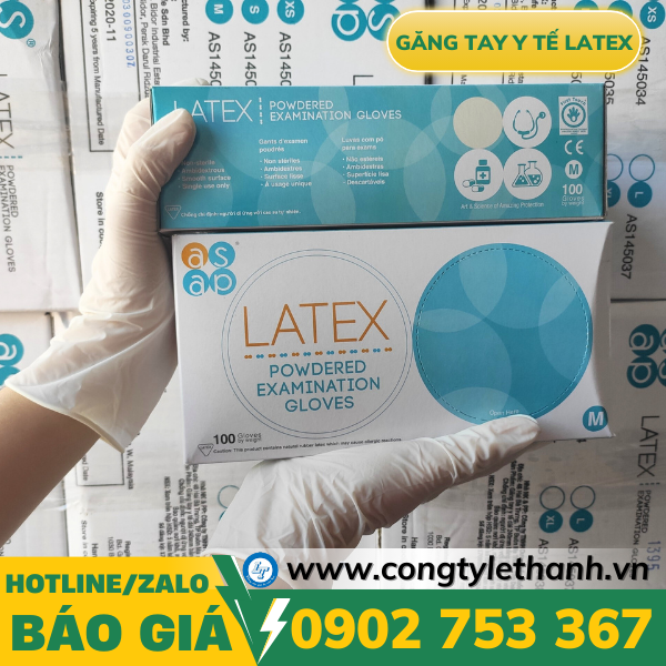 Găng tay y tế Latex giá sỉ Găng tay y tế Latex giá sỉ