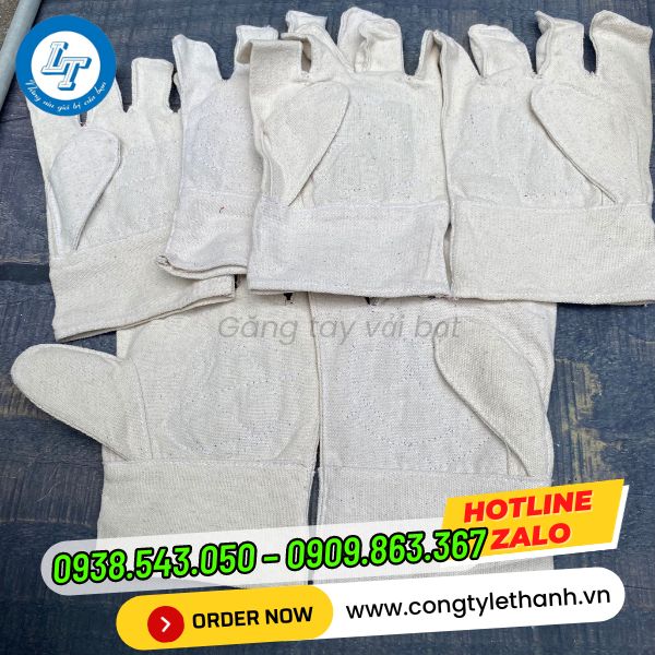 GĂNG TAY VẢI BẠT SỈ RẺ NHẤT găng tay vải bạt giá sỉ