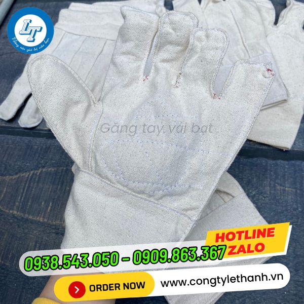 GĂNG TAY VẢI BẠT SỈ RẺ NHẤT găng tay vải bạt giá sỉ