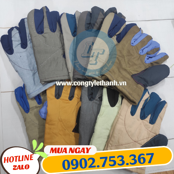 Găng tay vải mập chống nóng Găng tay vải mập chống nóng