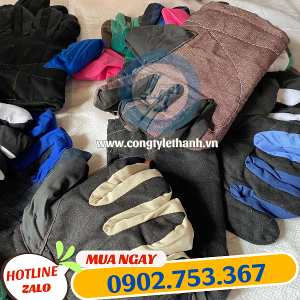 Găng tay vải mập chống nóng Găng tay vải mập chống nóng