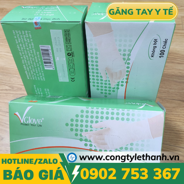 Găng tay y tế Vglove chính hãng giá sỉ Găng tay y tế Vglove chính hãng giá sỉ