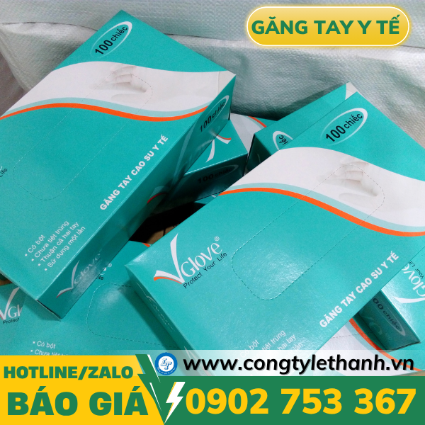 Găng tay y tế Vglove chính hãng giá sỉ Găng tay y tế Vglove chính hãng giá sỉ