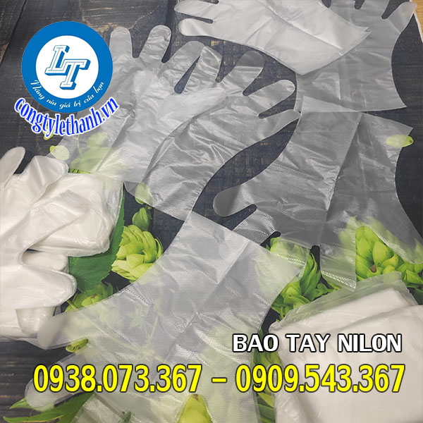 bao tay xốp, bao tay nilon có giá sỉ TPHCM bao tay nilon có gai