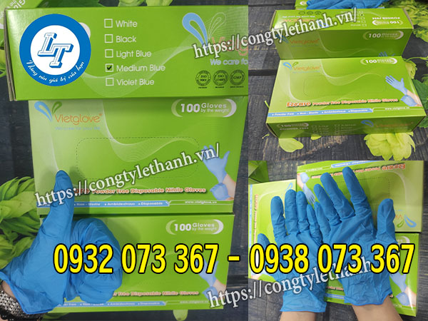 Các loại găng tay y tế sử dụng phổ biến giá tốt Găng tay y tế vietglove