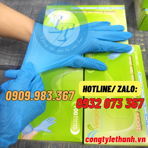 GĂNG TAY Y TẾ HỘP 100 CÁI ĐỘ BỀN CAO, GIÁ RẺ MỌI NƠI GĂNG TAY Y TẾ XANH