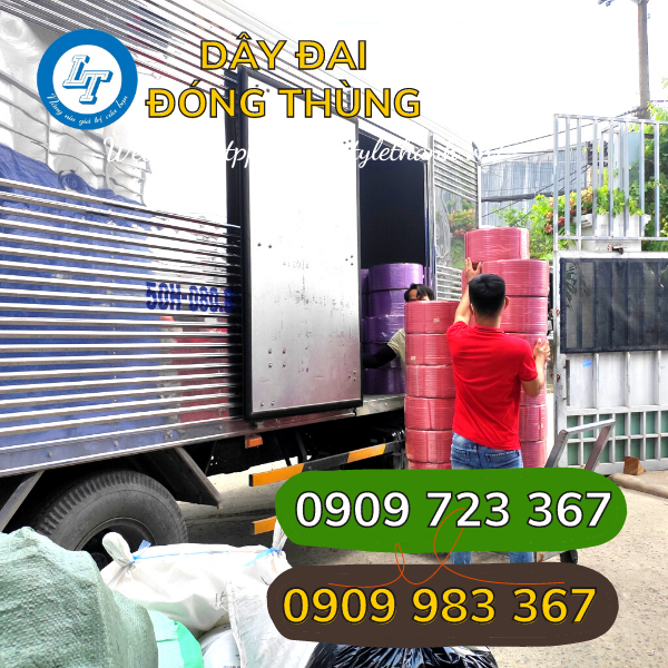 dây đai đóng hàng, buộc hàng giá sỉ ưu đãi nhiều nơi giao hàng dây đai các màu