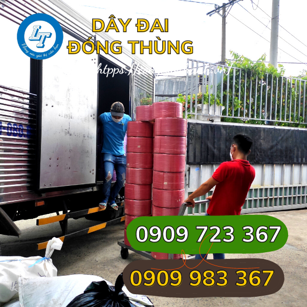 dây đai đóng hàng, buộc hàng giá sỉ ưu đãi nhiều nơi giao hàng dây đai