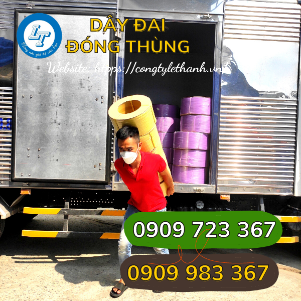 dây đai đóng hàng, buộc hàng giá sỉ ưu đãi nhiều nơi giao hàng dây đai nhiều màu