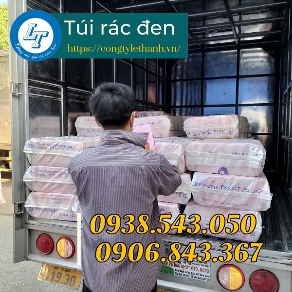 Túi xốp đen giá sỉ nhiều kích thước Giao hàng tại công ty Lê Thanh