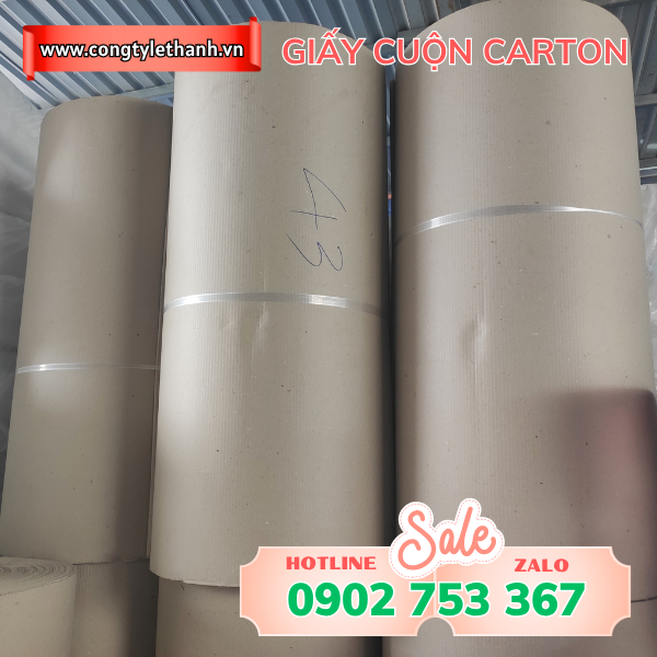 Giấy cuộn carton chất lượng Giấy cuộn carton chất lượng