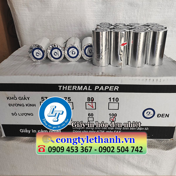 Cơ sở phân phối giấy in hóa đơn nhiệt giá sỉ rẻ Giấy in hóa đơn nhiệt