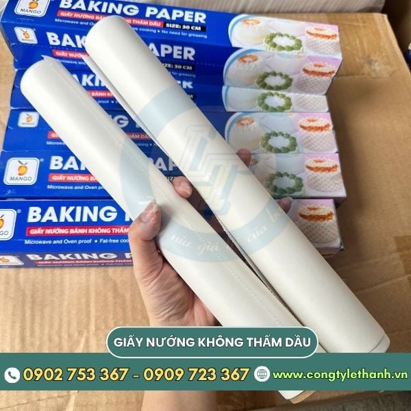 Giấy nến chống dính không thấm dầu giá sỉ, sẵn kho nhiều quy cách Giấy nến chống dính không thấm dầu giá sỉ, sẵn kho nhiều quy cách