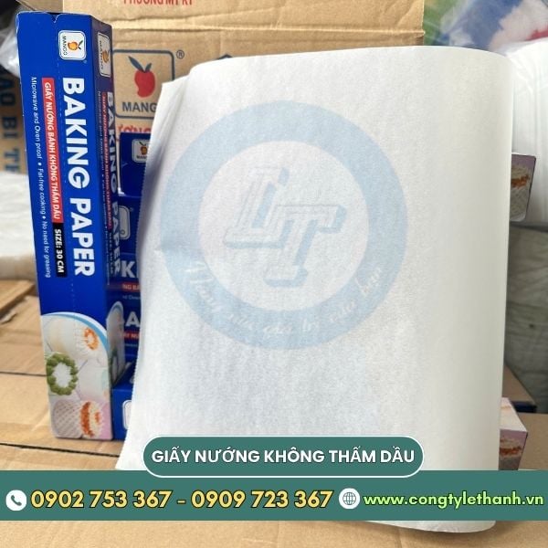 Giấy nến chống dính không thấm dầu giá sỉ, sẵn kho nhiều quy cách Giấy nến chống dính không thấm dầu giá sỉ, sẵn kho nhiều quy cách