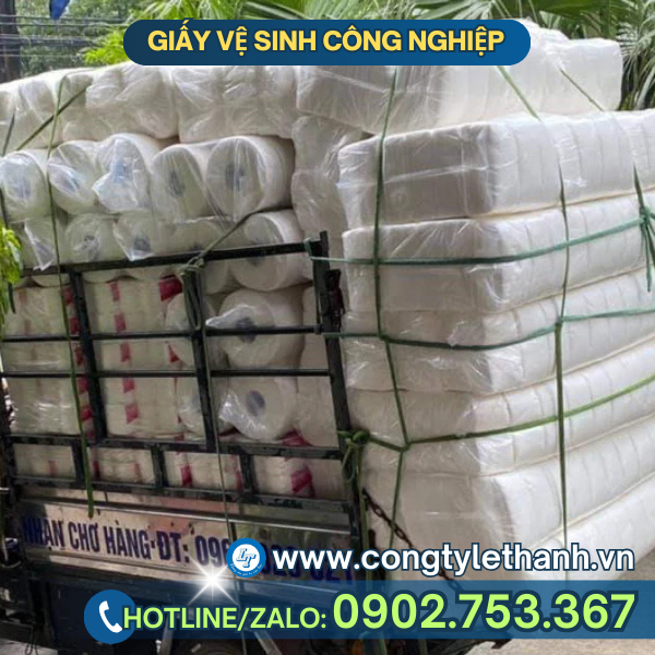 Giấy vệ sinh công nghiệp cuộn lớn giá sỉ rẻ Giấy vệ sinh công nghiệp cuộn lớn giá sỉ rẻ