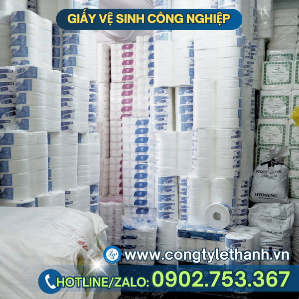 Giấy vệ sinh công nghiệp số lượng lớn sẵn kho Giấy vệ sinh công nghiệp số lượng lớn sẵn kho