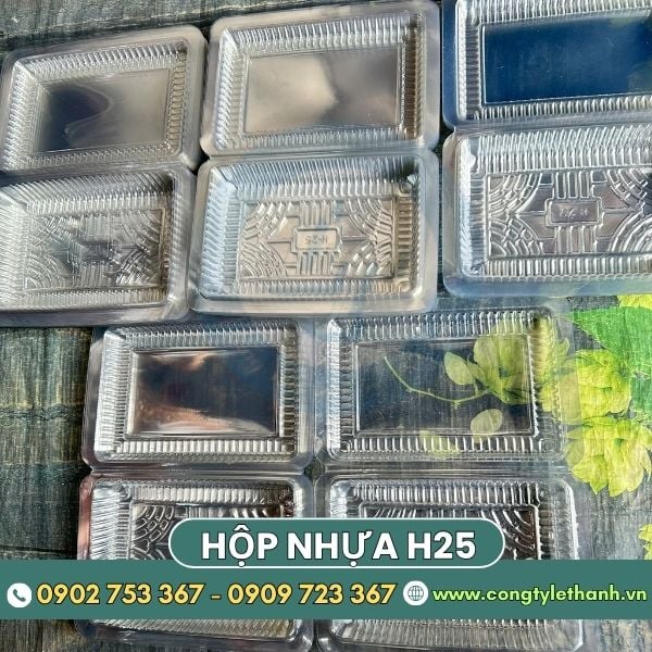 Hộp nhựa H25 dễ xếp chồng Hộp nhựa H25 dễ xếp chồng