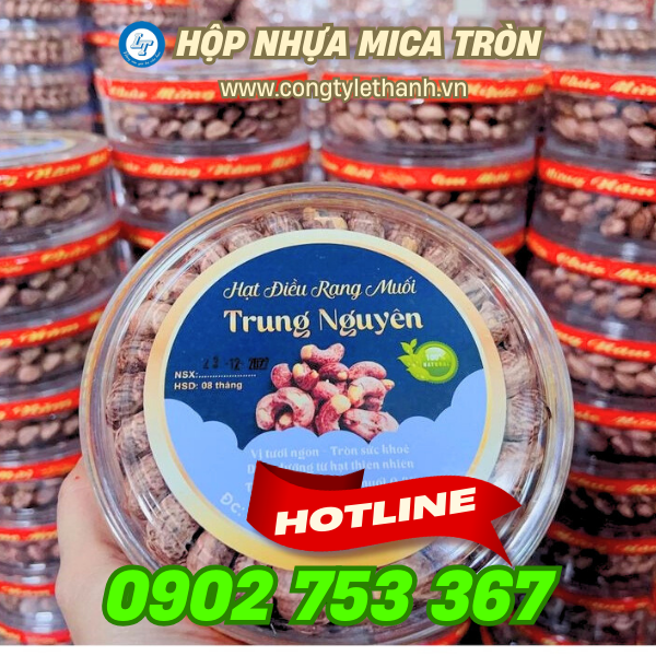 Hộp nhựa mica tròn cao cấp Hộp nhựa mica tròn cao cấp