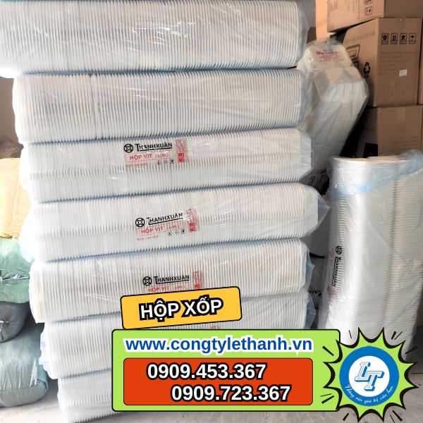 hộp xốp in hình giá sỉ theo yêu cầu size lớn đựng gà vịt hộp xốp đựng gà vịt chất lượng