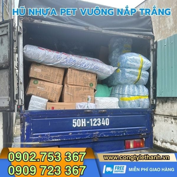 Địa chỉ bán sỉ hũ nhựa PET vuông đựng thực phẩm giá rẻ Địa chỉ bán sỉ hũ nhựa PET vuông đựng thực phẩm giá rẻ
