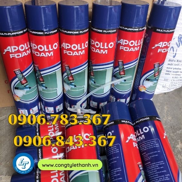 CHUYÊN SỈ KEO BỌT NỞ APOLLO FOAM CHẤT LƯỢNG keo apollo foam