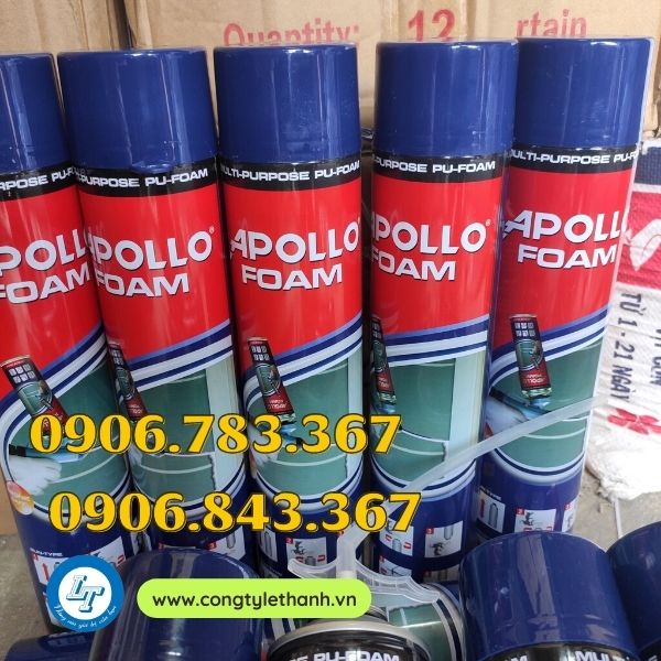 CHUYÊN SỈ KEO BỌT NỞ APOLLO FOAM CHẤT LƯỢNG keo apollo foam