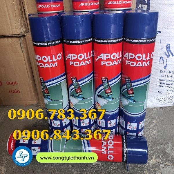 CHUYÊN SỈ KEO BỌT NỞ APOLLO FOAM CHẤT LƯỢNG keo bọt nở apollo foam